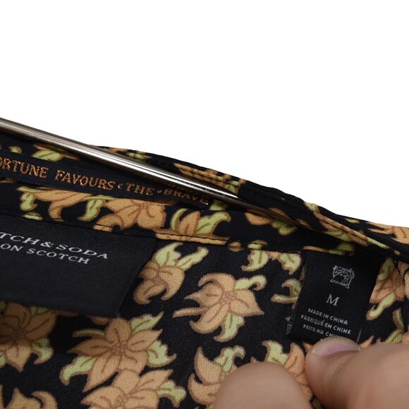 Scotch & Soda Floral Midi Dress Boho Fall Print M Mod 70s Hippie 60s - Picture 6 of 11